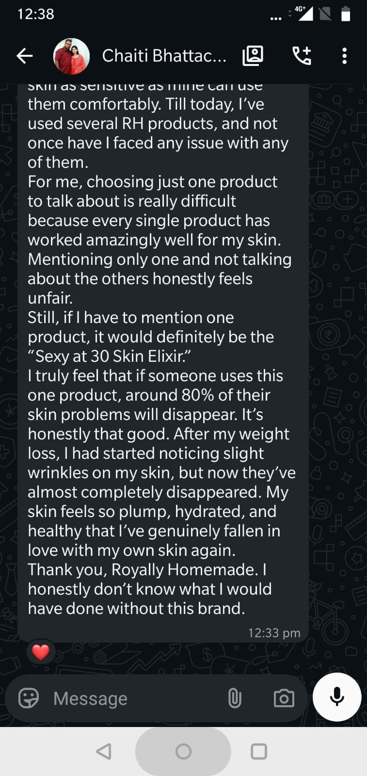 Chaiti Bhattacharya — Sexy at 30 Skin Elixir review (2/2)